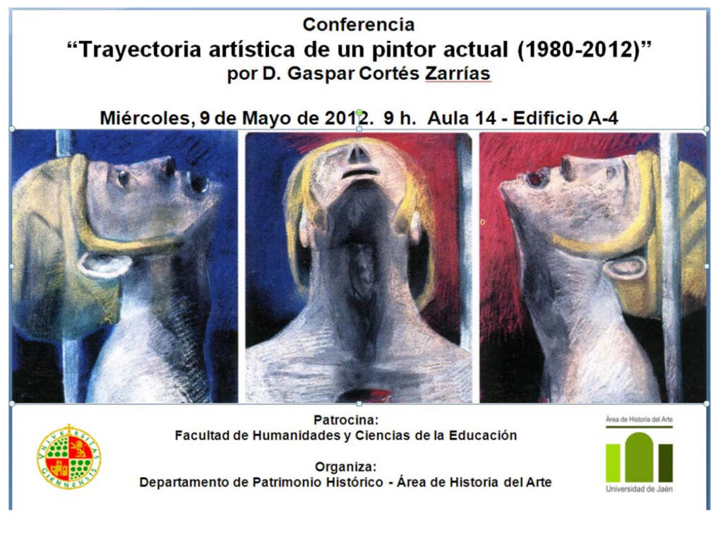 Cartel anunciador de la conferencia Cartel anunciador de la conferencia