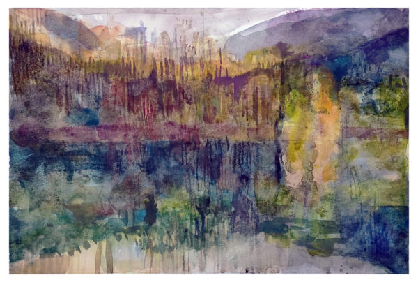 | "REFLEJOS" | Acuarela sobre papel. 19,5x28cm. En proceso 2023.