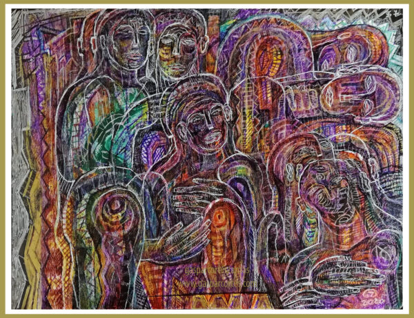 "MI YO INVISIBLE" |  LIBRO XIII Dibujo 37. 17x22cm. Diversas tintas de bolígrafo de gel. 09-02_27-02_2020 / Colección de artista. "MI YO INVISIBLE" | LIBRO XIII Dibujo 37. 17x22cm. Diversas tintas de bolígrafo de gel. 09-02_27-02_2020 / Colección de artista.