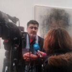 Entrevista en Canal Sur sobre la exposición "HOMENAJE A PEPE ROMÁN" en el Museo Provincial de Jaén. 2017.